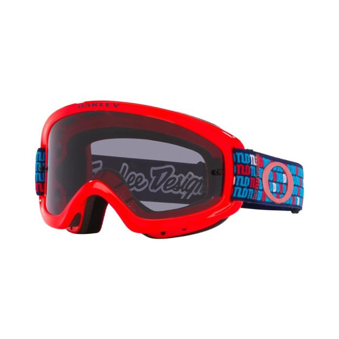 Oakley 2022 XS O Frame 2.0 MX TLD Crossbril Monogram (Lens: Donker Grijs)