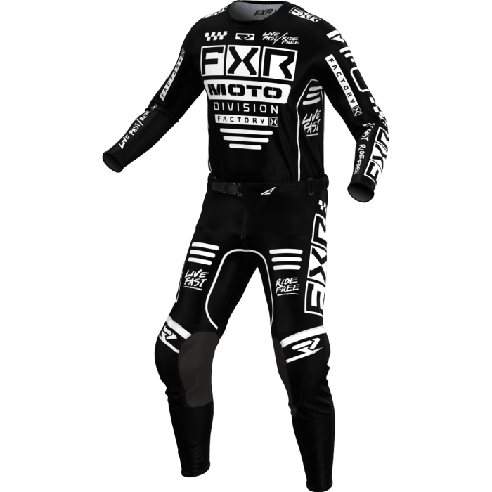 FXR 2024 Podium Gladiator MX Crosspak Zwart / Wit