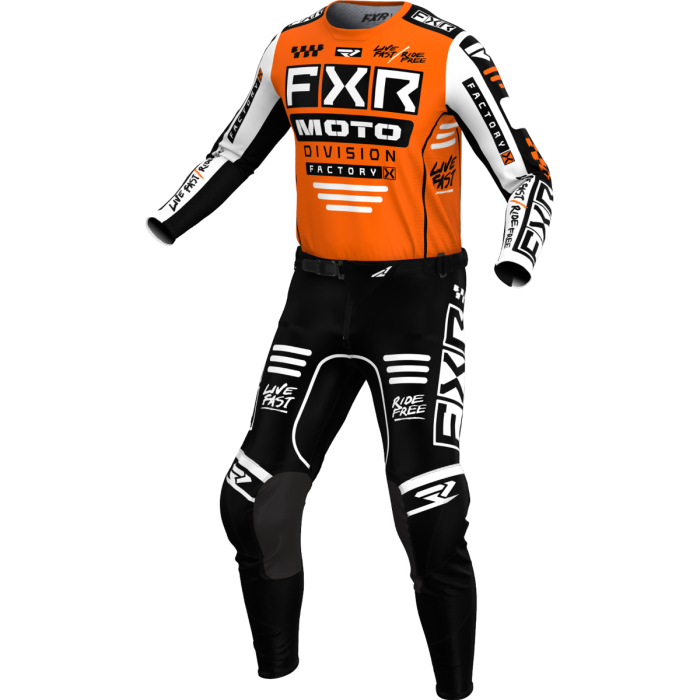 FXR 2024 Podium Gladiator MX Crosspak Oranje / Wit