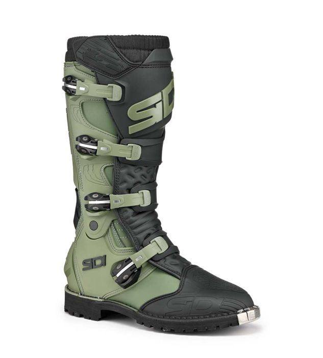 Sidi X-Power Enduro Crosslaarzen Army Zwart