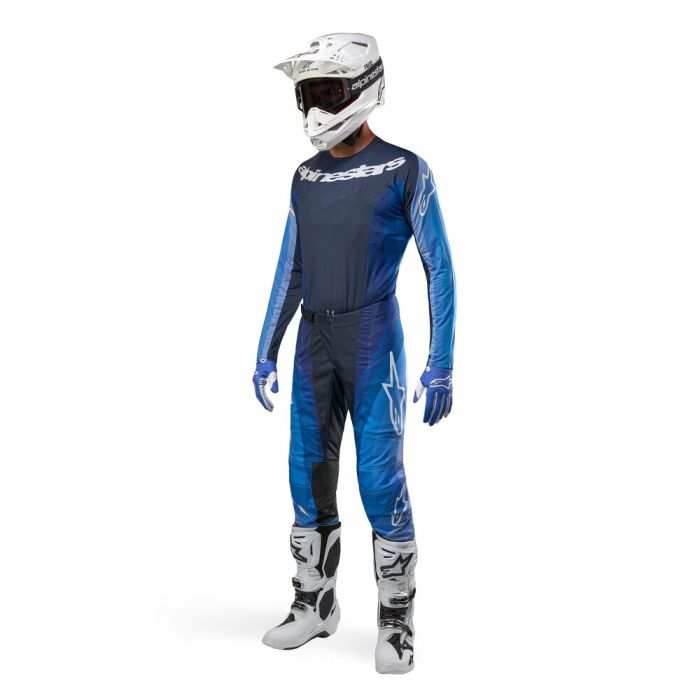 Alpinestars 2024 Techstar Pneuma Crosspak Donker Navy / Licht Blauw