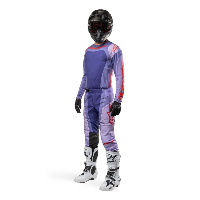 Alpinestars 2024 Techstar Ocuri Crosspak Paars / Oranje