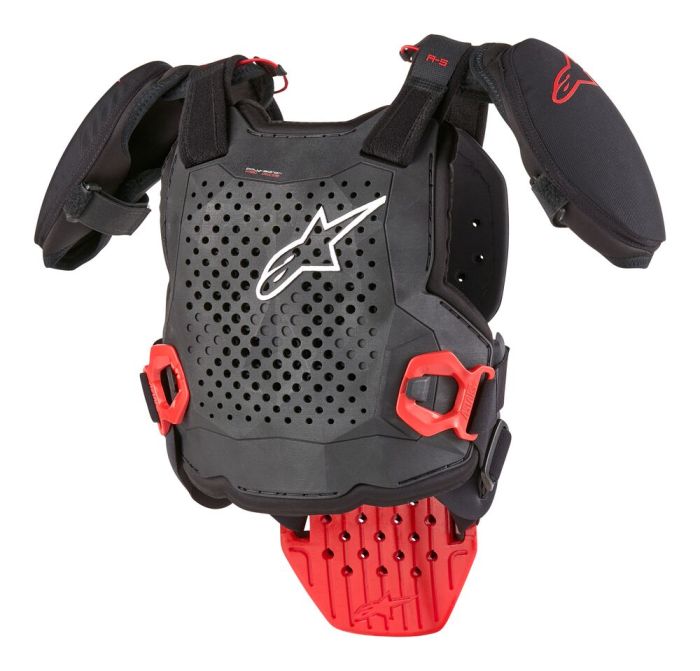 Alpinestars A-5S V2 Jeugd Bodyprotector Zwart / Wit / Rood