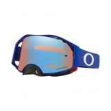 Oakley Airbrake MX Moto Crossbril Blauw / Wit (Lens: Prizm Sapphire Iridium)