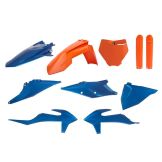 Polisport Plastickit KTM SX125 SX150 SX250 SXF250 SXF350 SXF450 2019-2022 Blauw / Oranje -