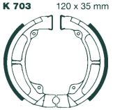 EBC Carbon X Series Voorremschoenen Kawasaki KDX200 1983-1985