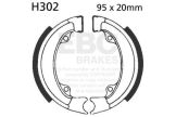 EBC Organische Achterremschoenen Honda QR50 1983-1987