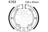 EBC Organische Voorremschoenen Kawasaki KDX200 1983-1985