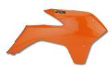 Cycra Powerflow Intake Radiateurkappen KTM SX125 SX250 SXF250 SXF350 SXF450 2013-2014 Oranje -