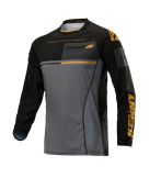 Kenny 2020 Titanium Crossshirt Zwart / Goud maat S