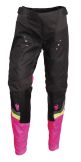 Thor 2024 Dames Pulse Rev Crossbroek Antraciet / Fluor Roze