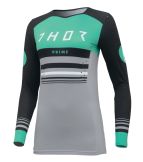 Thor 2024 Prime Blaze Dames Crossshirt Zwart / Mint maat M