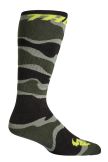 Thor 2024 MX Crosssokken Camo / Groen / Wit