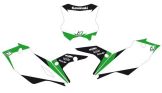 Blackbird Geprinte Nummerplatenset Kawasaki KX250F 2017-2019 KX450F 2016-2018