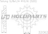 Esjot Light Voortandwiel Suzuki RM125 1980-2007 RMZ250 2007-2012