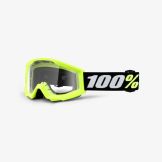 100% 2022 Strata 2 Mini Crossbril Grom Geel (Lens: Helder)