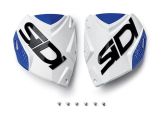 Sidi CF2 shin plate White-Blue (132)