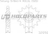 Esjot Voortandwiel TM EN250 2000-2015 EN300 2000-2015 EN450FI 2013-2015 EN530F 2004-2013 MX250 2000-2015 MX250F 2004-2009 MX300 2000 2015 MX530F 2004-2007