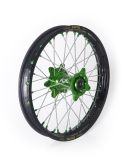 Kite Elite Achterwiel 19x1.85 Groene Naaf / Zwarte Velg Kawasaki KX125 2003-2008 KX250F 2004-2008