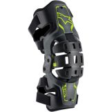 Alpinestars Jeugd Bionic 5s Kniebrace Zwart / Antraciet / Fluor Geel