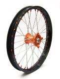 Kite Elite Achterwiel 14x1.40 Oranje Naaf / Zwarte Velg KTM SX65 2008-2016