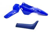 ART Plastickit + Buddyseat Yamaha PW80 1986-2014 Blauw