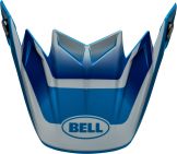 Bell 2024 Moto 9 Flex Rail Helmklep Blauw / Wit