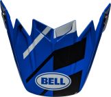 Bell 2024 Moto 9 Flex Banshee Helmklep Blauw / Wit