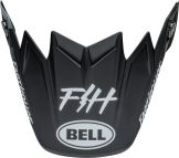 Bell 2024 Moto 9 Flex Fasthouse Mc Core Helmklep Mat Zwart / Geel