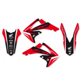 Blackbird Racing Stickerset Dream 4 met Buddyovertrek Honda CRF250L 2012-2013 CRF250R CRF250X 2010-2013 CRF450R CRF450X 2009-2012