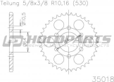 Esjot Stalen Achtertandwiel Beta 2009-2012 Gas Gas EC125 2009-2013 Husqvarna 2007-2013