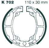 EBC Carbon X Series Achterremschoenen Kawasaki KDX200 1983-1988 KX125 1983-1985