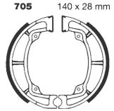 EBC Carbon X Series Voorremschoenen Kawasaki KDX250 1980-1984 KX250 1975-1981 KX420 1980-1981