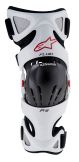 Alpinestars Fluid Pro Kniebrace Set Wit / Zwart / Rood