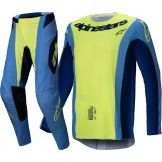 Alpinestars 2025 Techstar Melt Crosspak Fluor Geel / Blauw