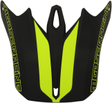 Moose Racing 2021 Sessions Helmklep Zwart / Fluor Geel