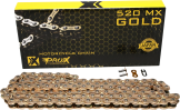 ProX MX Rollerchain Gold 520 x 120 L