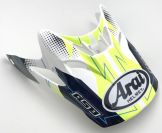 Arai MX-V Helmklep Resolute Geel