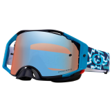 Oakley Airbrake MX TLD Blue Lightning Crossbril Blauw / Wit (Lens: Prizm Sapphire)