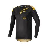 Alpinestars 2024 Supertech Ward Crossshirt Zwart / Geel maat XL