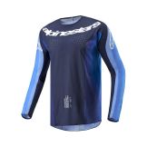 Alpinestars 2024 Techstar Pneuma Crossshirt Donker Navy / Licht Blauw