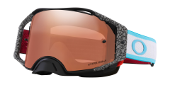 Oakley Airbrake Chase Sexton Signature Crossbril Licht Blauw / Wit / Zwart (Lens: Prizm Zwart)