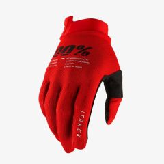 100% 2021 iTrack Crosshandschoenen Rood