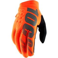 100% Brisker Crosshandschoenen Fluor Oranje