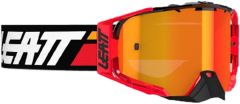 Leatt Velocity 6.5 Crossbril Rood / Zwart (Lens: Iriz Rood)