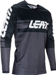 Leatt 2024 Moto 4.5 X-Flow Crossshirt Grijs / Zwart / Wit