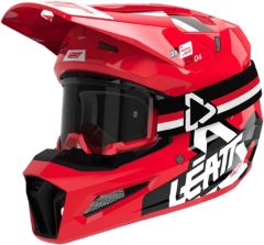 Leatt 2024 Moto 3.5 Crosshelm Rood / Zwart / Wit