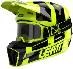 Leatt 2024 Moto 3.5 Crosshelm Citrus Geel / Zwart maat XL