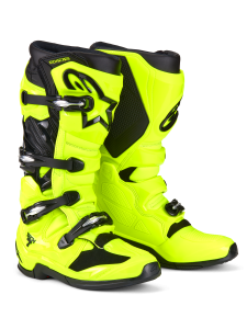 Alpinestars Tech 7 Crosslaarzen Fluor Geel / Zwart