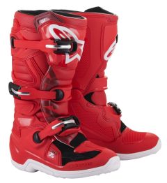 Alpinestars Tech 7S Jeugd Crosslaarzen Rood